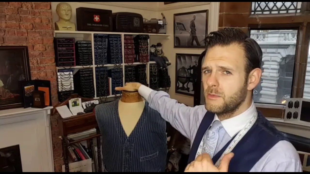 RRL Browns Beach Vest Alteration Vintage 1950s American Workwear Clothing Vlog with The Denim Doctor