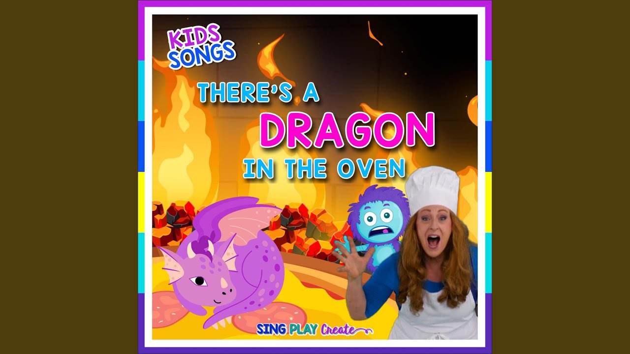 There's A Dragon in the Oven Baking Pizza