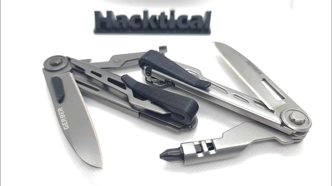 Gerber Armber Slim Drive or Cut Pocket clip - Finally an EDC knife!