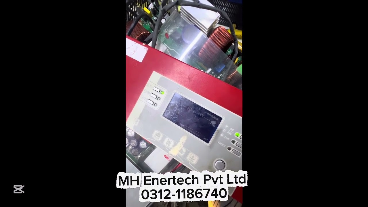 Inverex Aerox 3.2kw|Solar Inverter | Repair Display Card,Power Supply & Battery Section #solarrepair