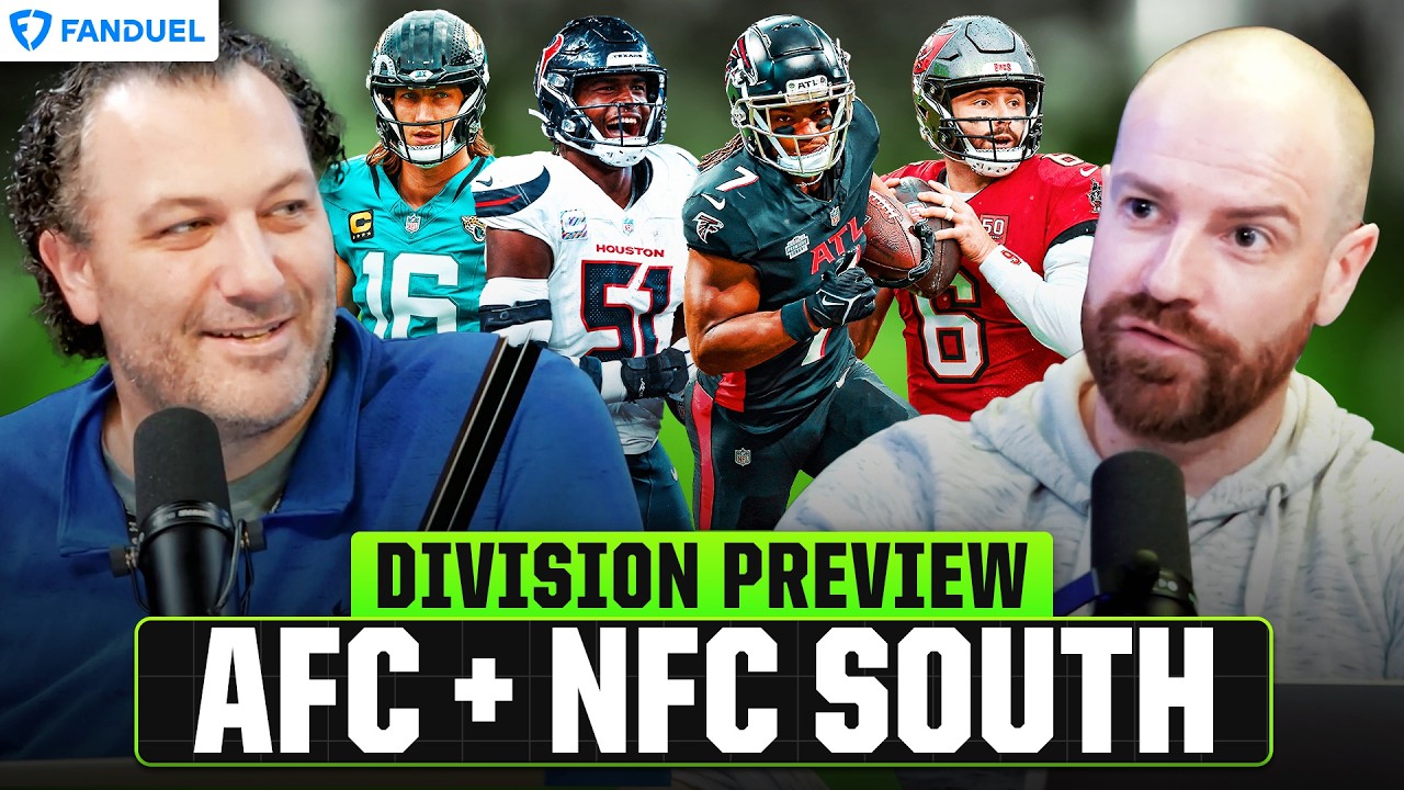 AFC + NFC South 2026 NFL Season Preview & Predictions