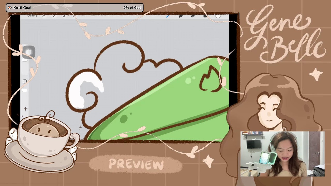 Cozy Late-Night Matcha Art Stream 🍵 | Draw With Me