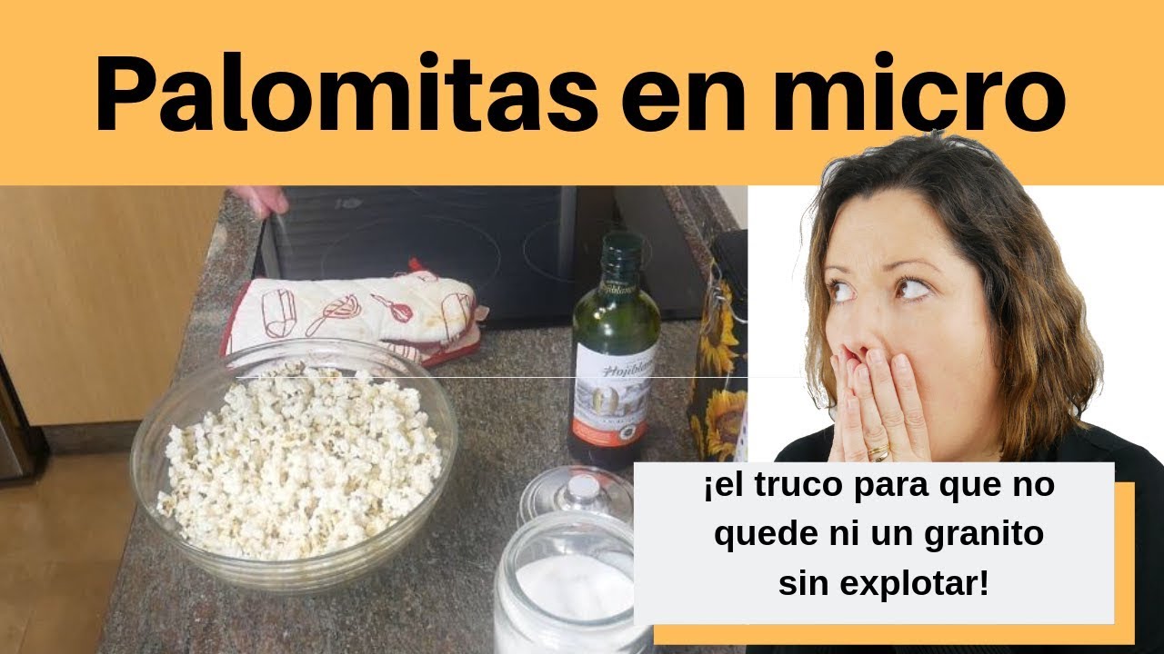 🍿Cómo hacer PALOMITAS caseras en el microondas 🍿SA BRO SÍ SI MAS! #mujeresexpress