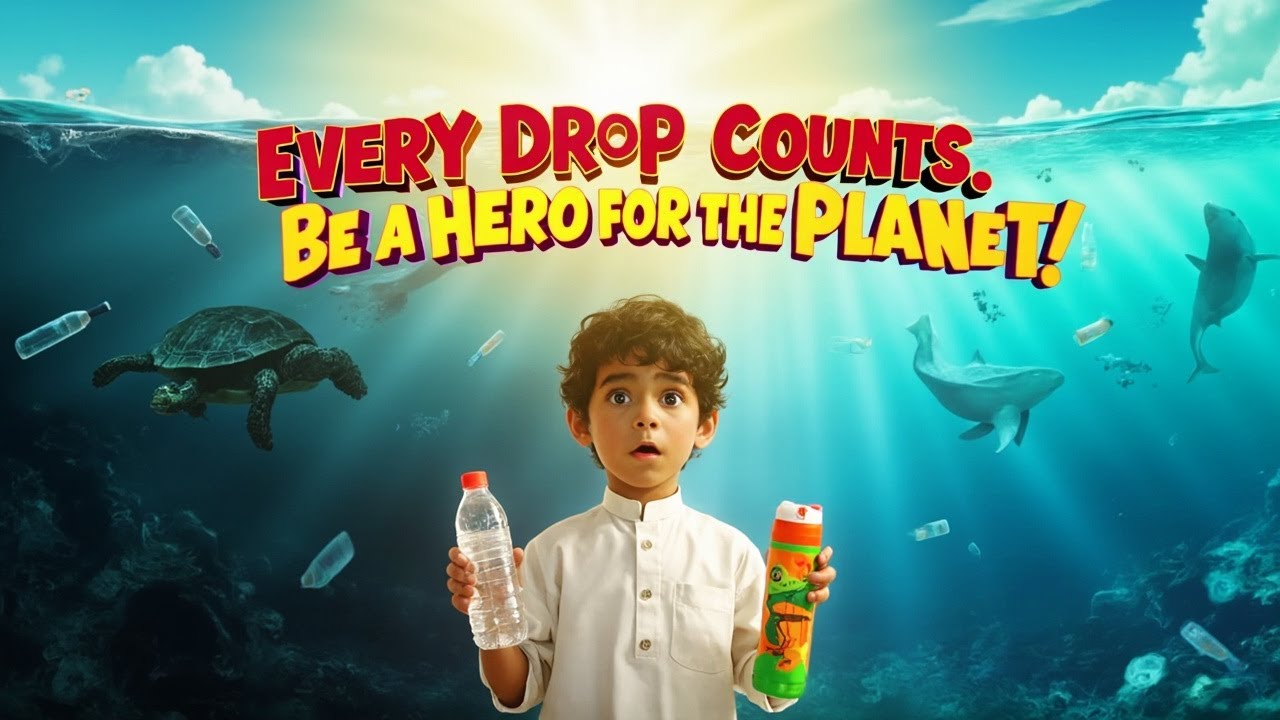 Why Plastic Bottles Hurt the Planet 🌍 (Animated Short for Kids)