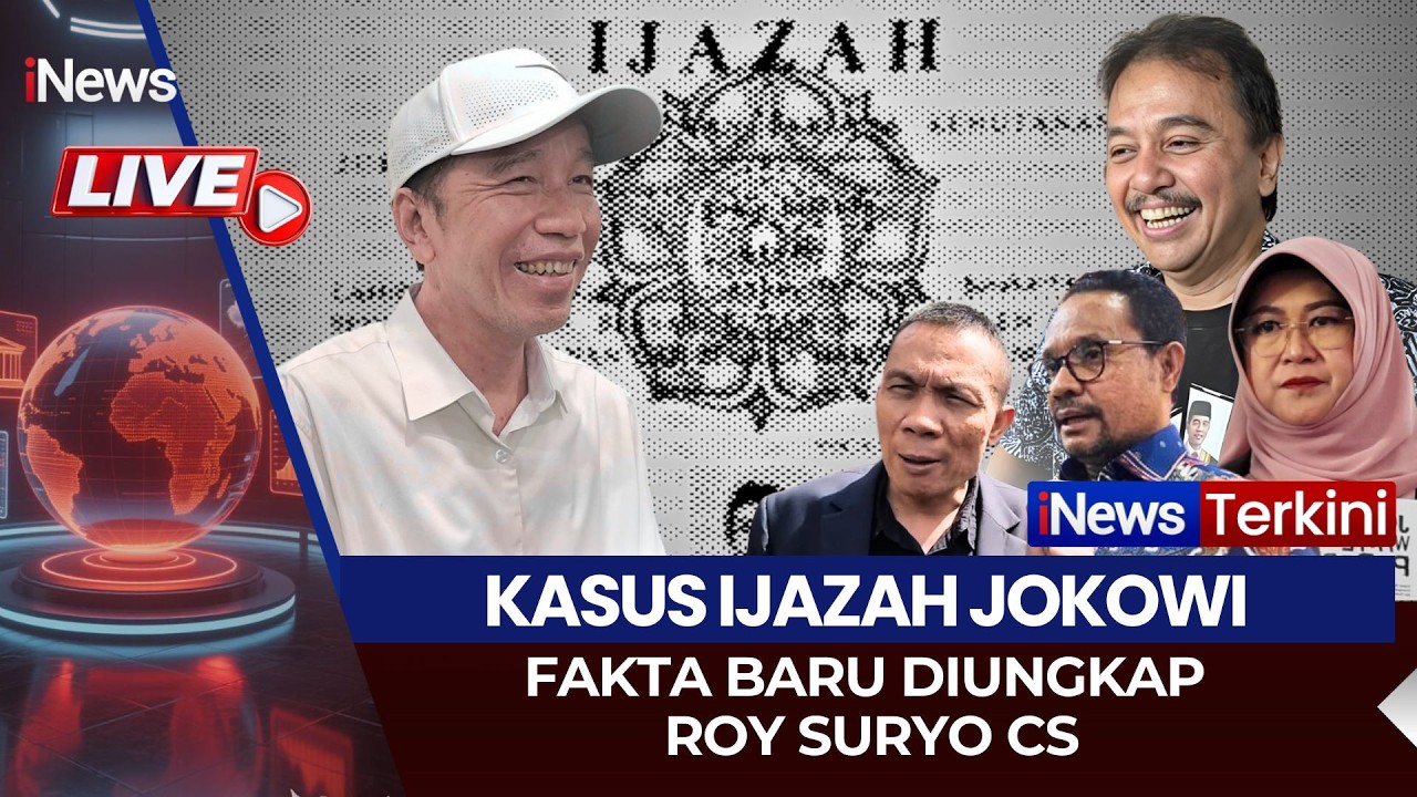 🔴LIVE | ROY SURYO CS UNGKAP FAKTA BARU TERKAIT IZAJAH JOKOWI (25/02)