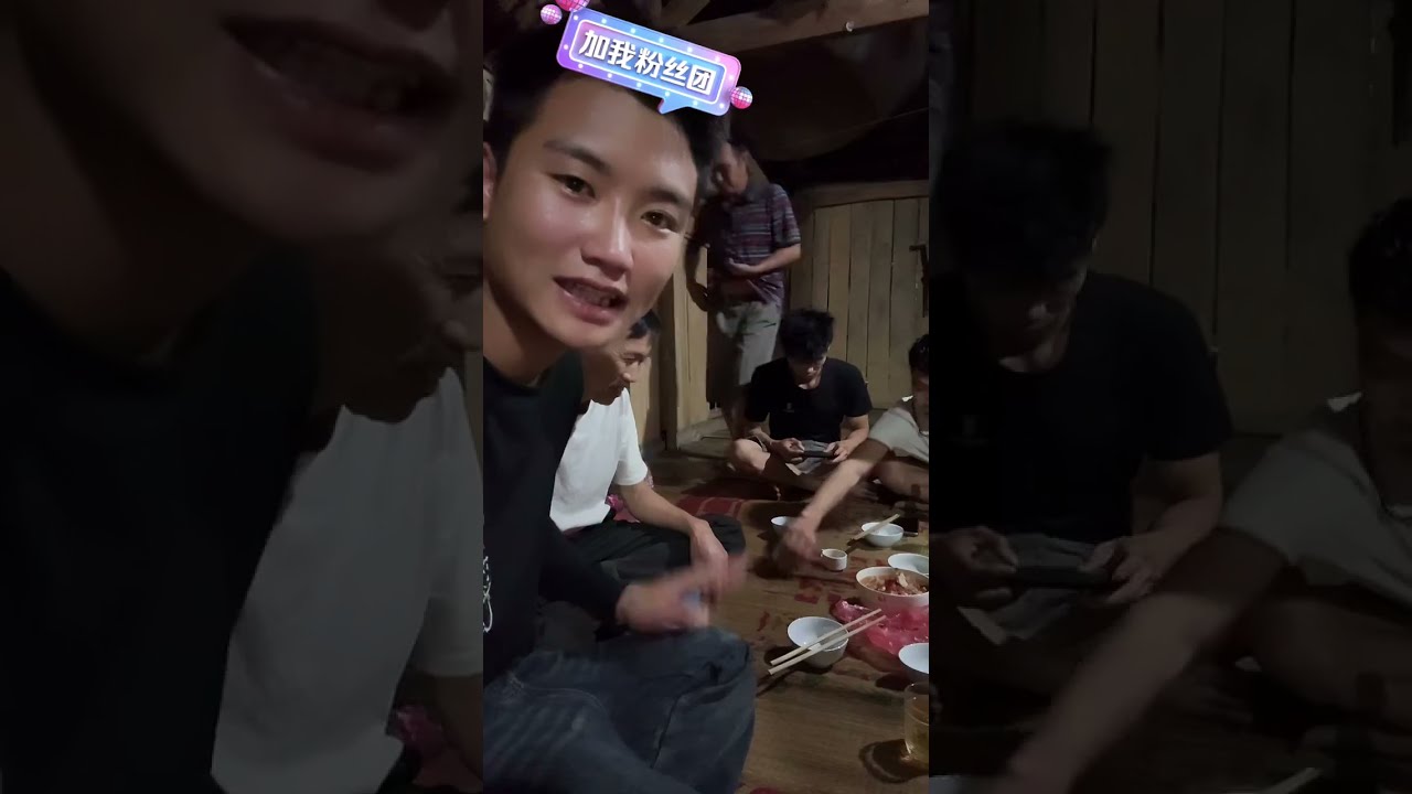 （1747）小潘和越南媳妇小秋 越南小叔家翻新屋顶