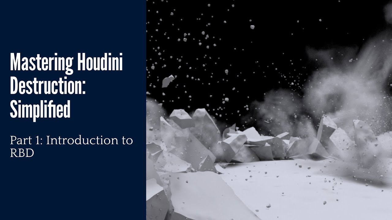 Mastering Houdini Destruction Simplified part 1
