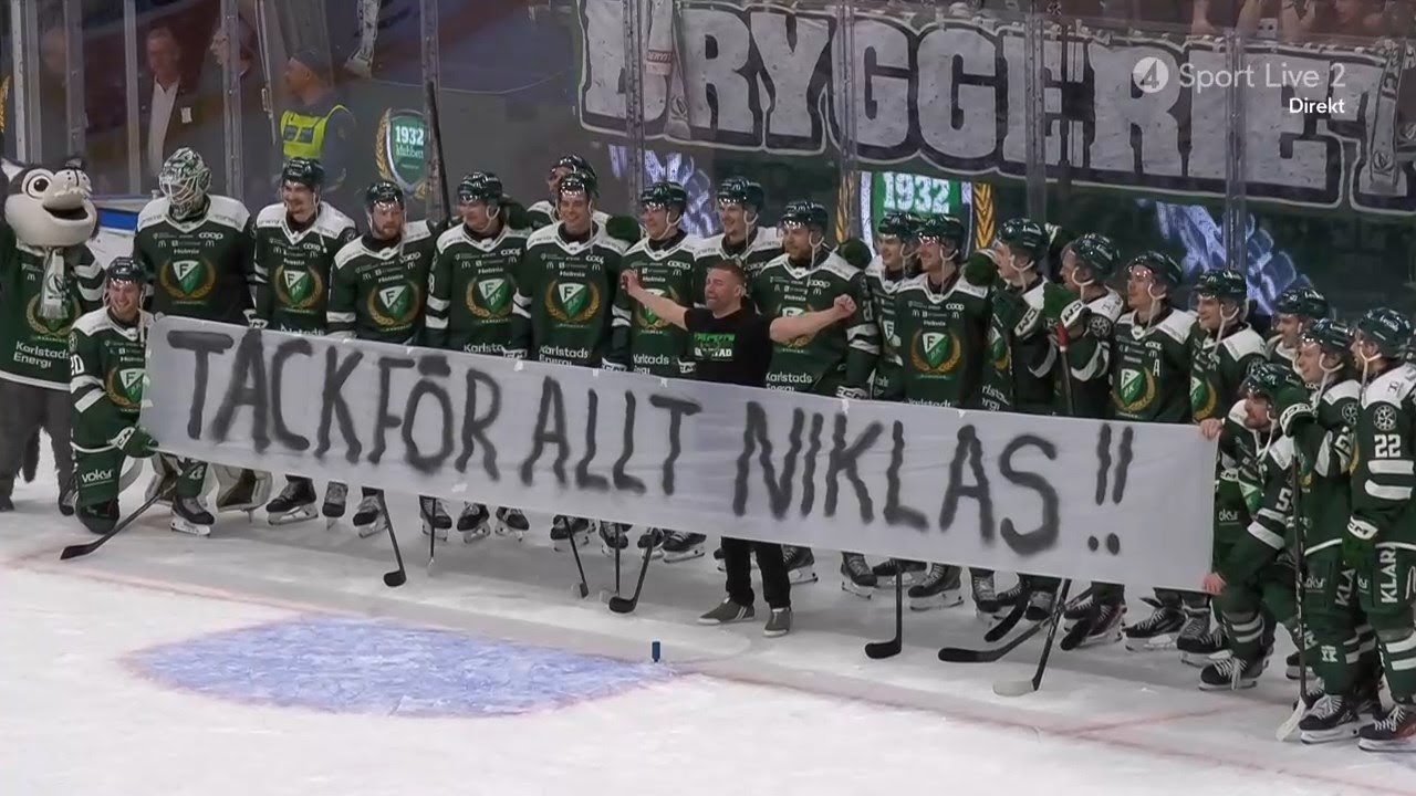 Tack för allt Niklas! | Färjestad BK - Örebro HK | 2025-02-22