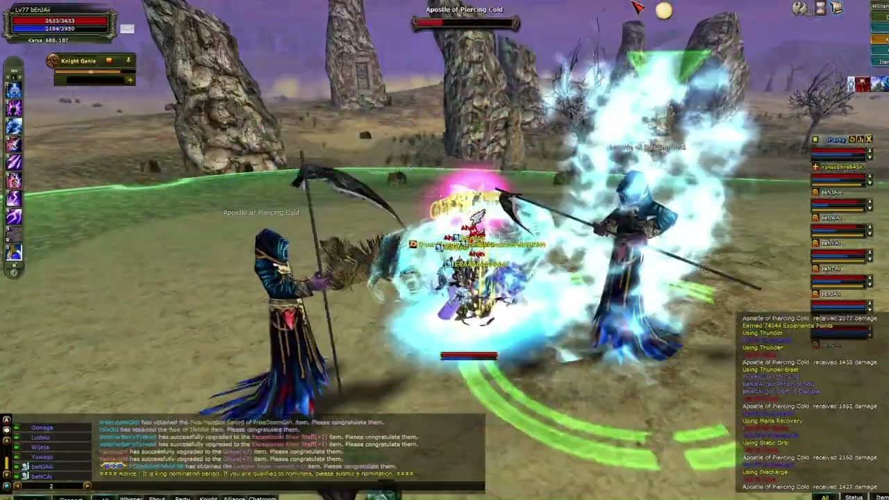 8 PC ( 7 LR MAGE ) 24 SAAT AOC FARM ve S&Uuml;PRİZ ANVİL +8 İTEM  ‪@OfficialNTTGame‬