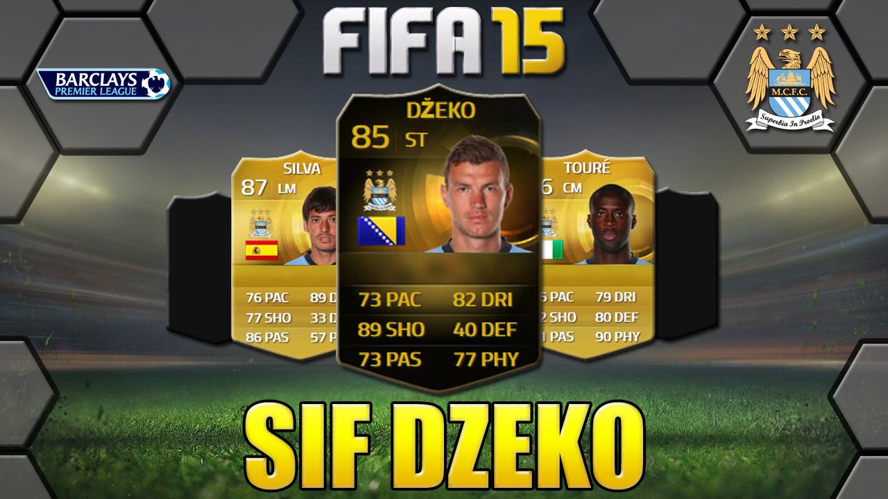 FIFA 15 SIF DZEKO REVIEW | ST 85 | MANCHESTER CITY