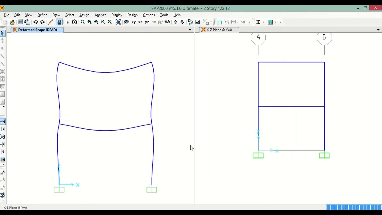 how to check the Design Base Shear of a structure in sap2000