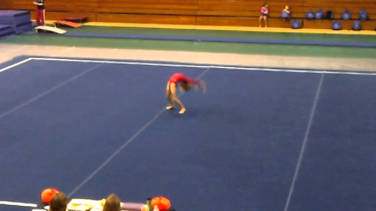 AAU level 3 gymnastic floor routine 2012