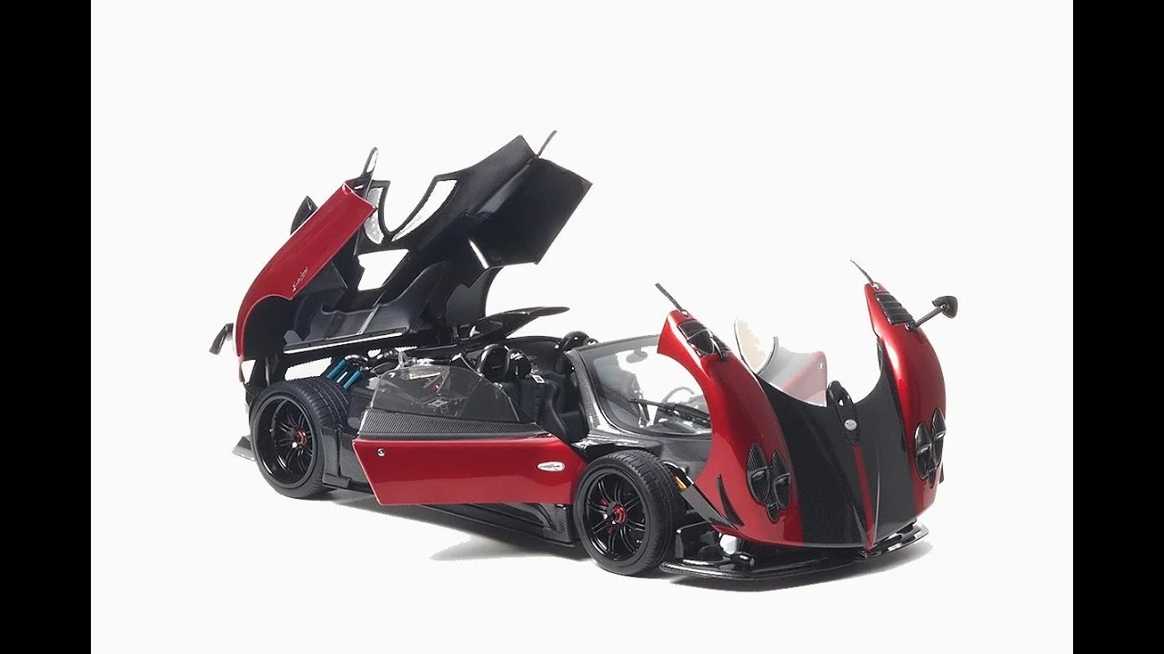 Review:  Pagani Zonda Cinque Roadster Rosso Dubai 1:18 by Almost Real