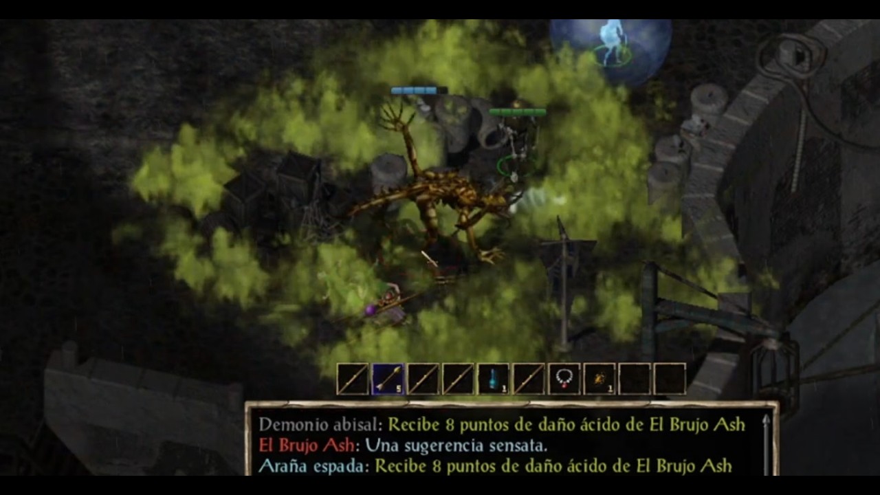 Baldurs Gate II Solo Demencial Parte 14 Magos encapuchados de elite y base ilicida