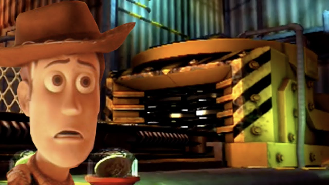 Trash Thrash - Garbage Compactor Level - Toy Story 3