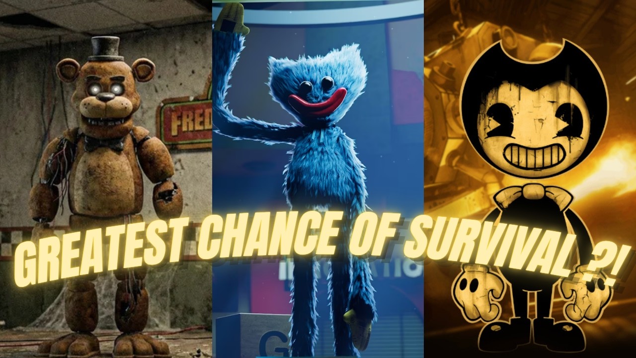 Which Game Is the Easiest to Survive? : PPT, FNAF, BENDY....