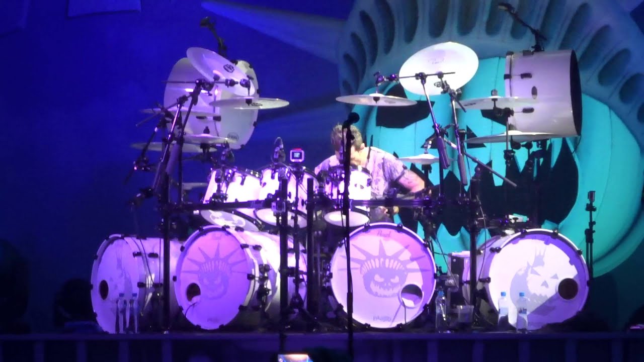 Helloween - Daniel L&ouml;ble drum solo (2016.02.19 - Live in Zl&iacute;n - Euronics Hall)