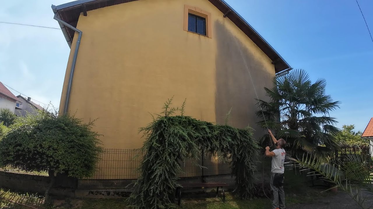 Pranje fasade na obiteljskoj kući 💦