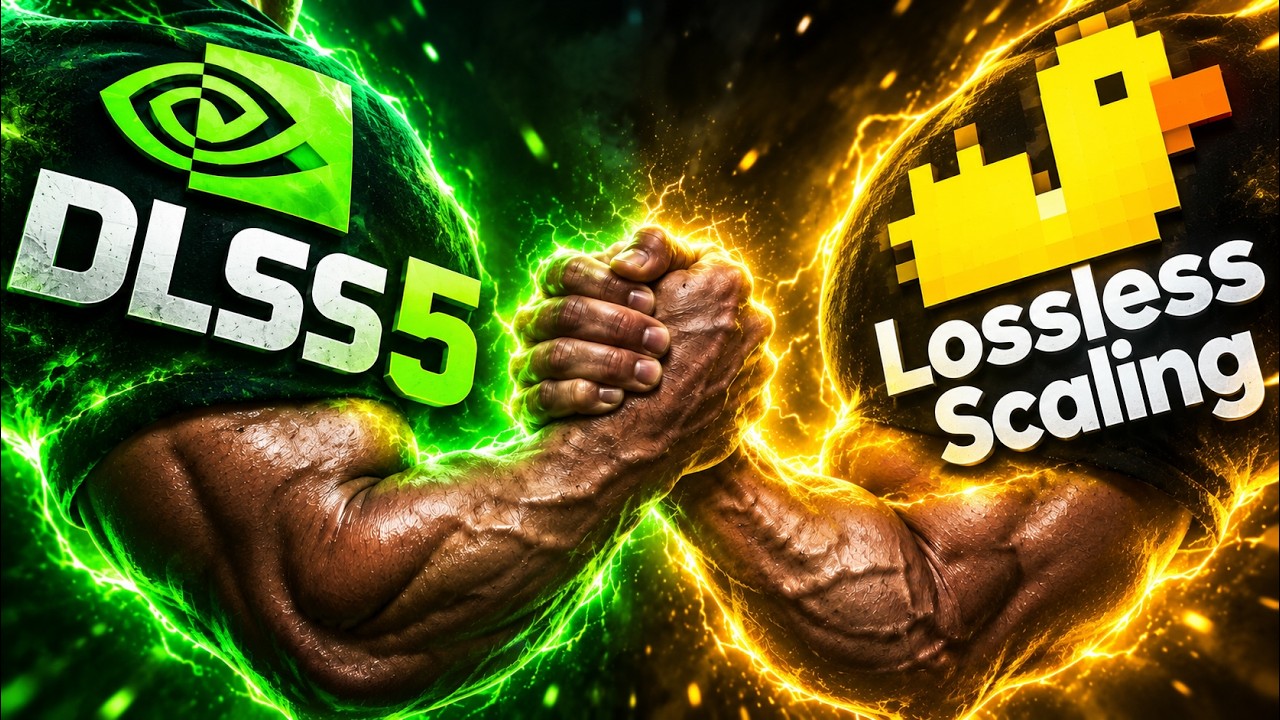 DLSS 5 с Lossless Scaling удивляет своим качеством!