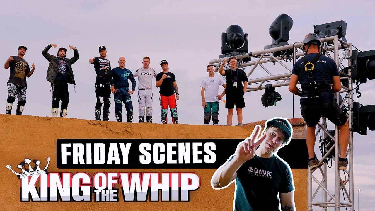 Friday Scenes | First Jumps & Testing Lights | 2024 King of The Whip