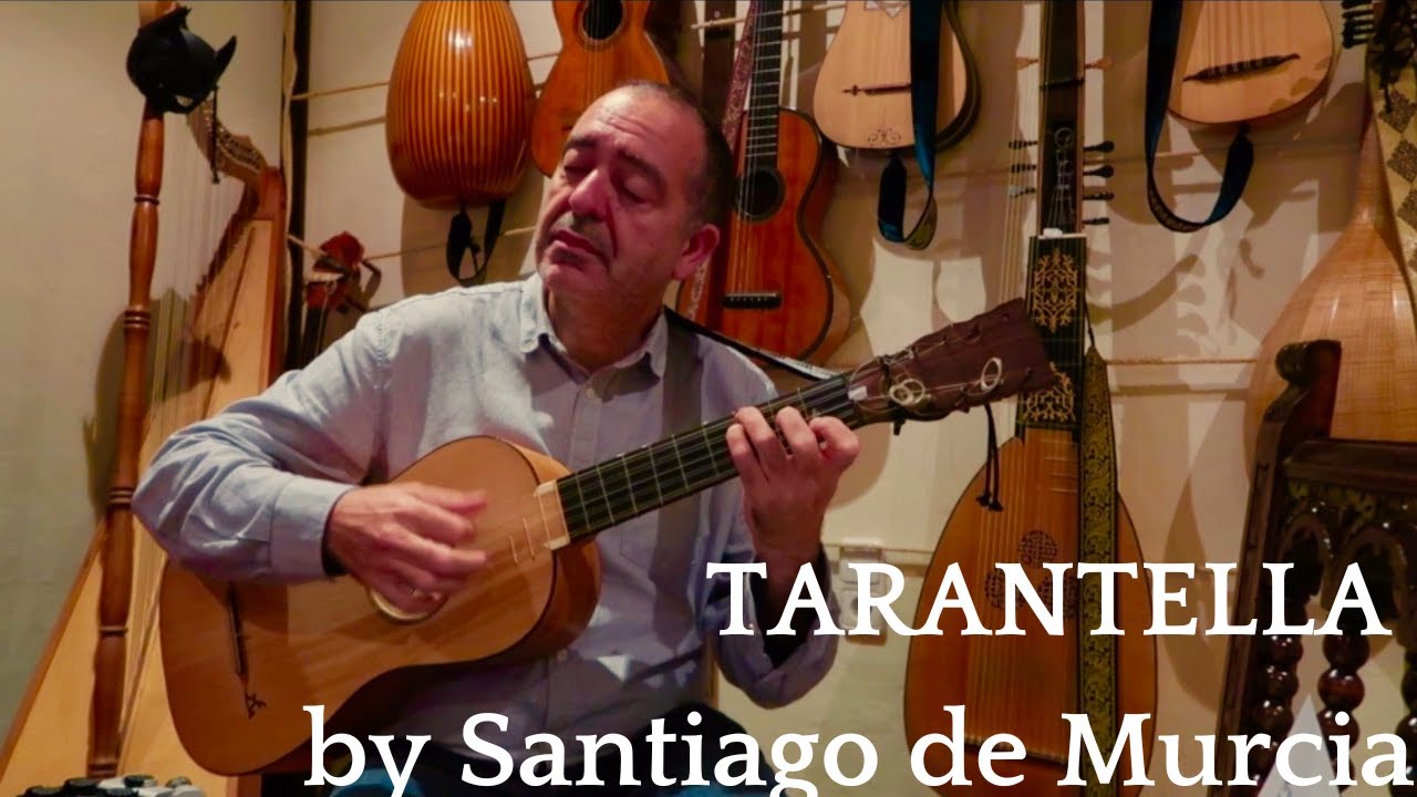 Tarantella + improvisation by Santiago de Murcia/Played on the baroque guitar by Xavier Díaz-Latorre