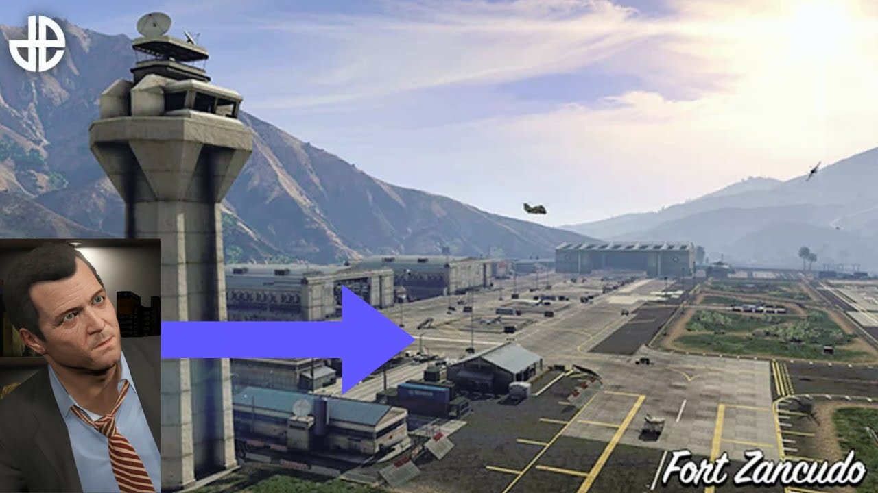 Breaking into the army base with heavy body armour in GTA V!