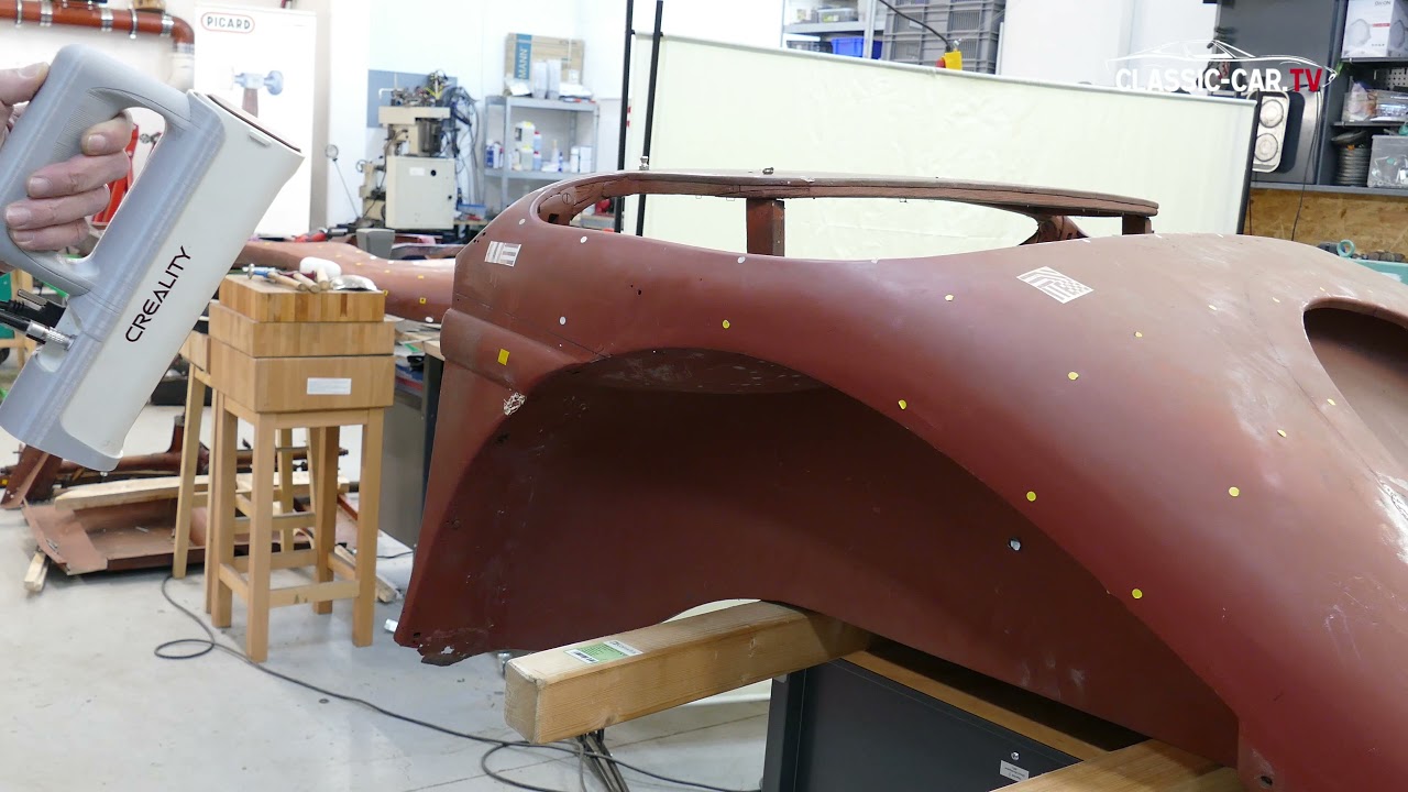 Scanning a classic car with Creality CR-01