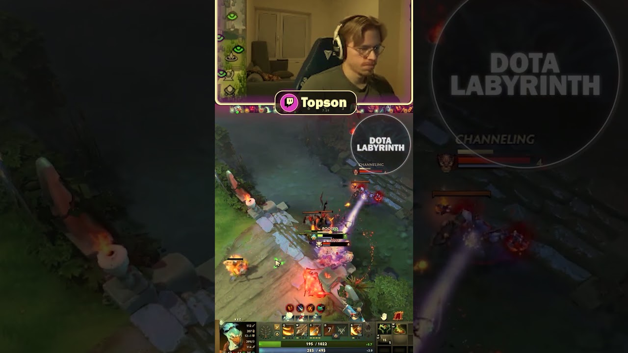 When Topson on Kez - He's Immortal in Dota 2 #dota2 #gaming #outplay