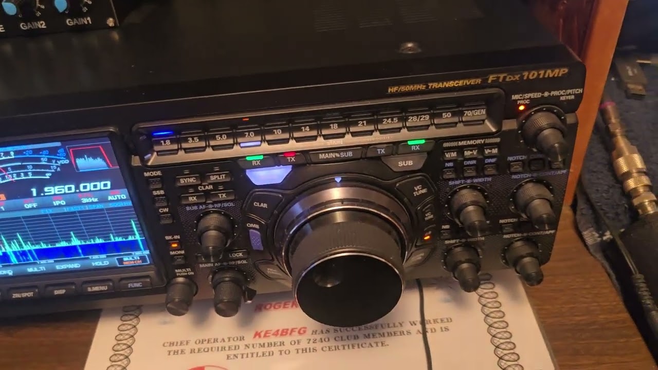 overview  ON  THE YAESU  FTDX 101MP