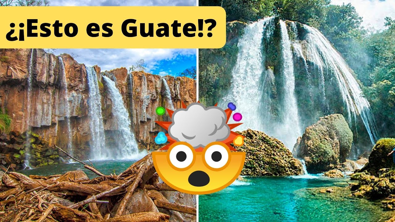 TOP 7 CASCADAS MÁS GRANDES DE GUATEMALA 🇬🇹 | Es lo MÁS HERMOSO que verás HOY 😱