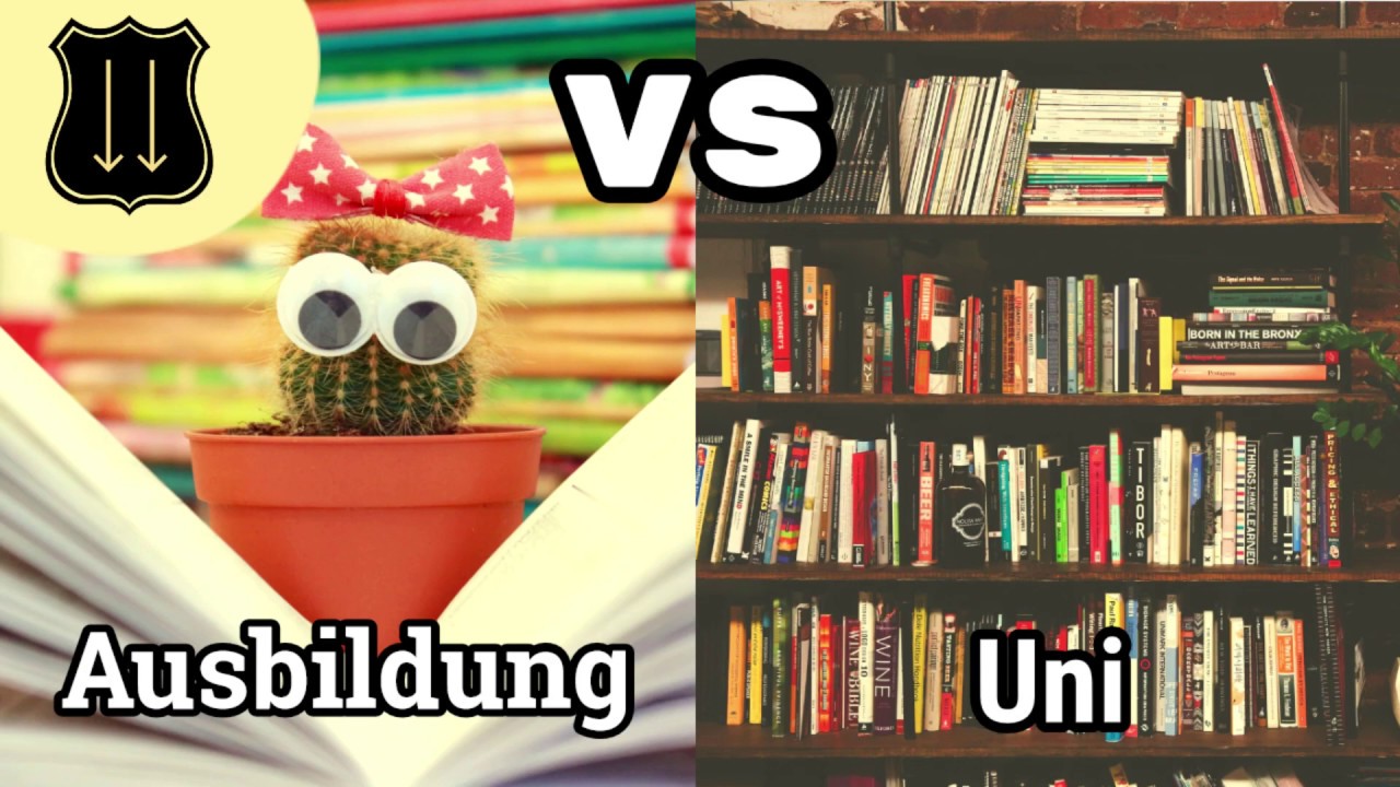 Studium oder Ausbildung ?! [Vorteile und Nachteile]