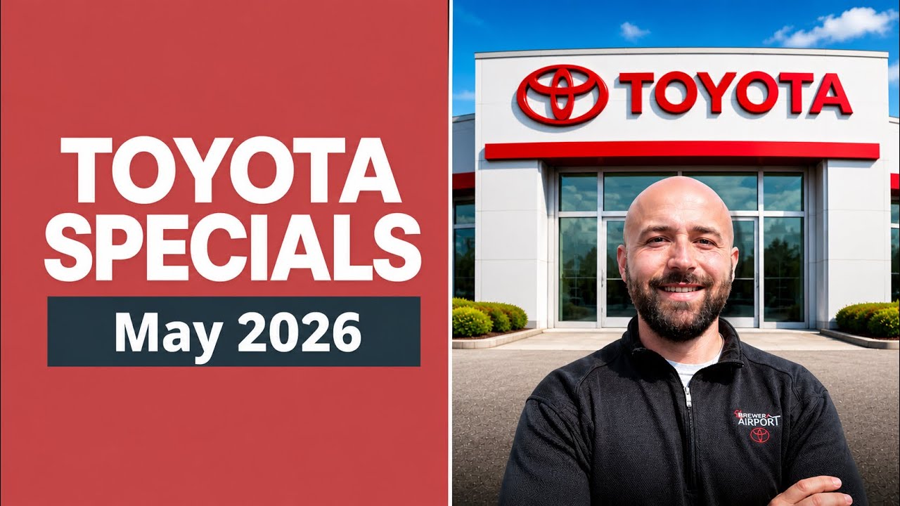 Специальные предложения и акции Toyota (май 2026 г.)