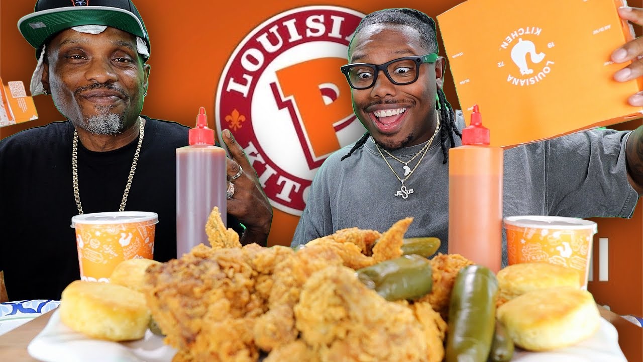 SPICY Popeyes Chicken With Chillin Wit Walt | Bloveslife Hot Sauce & Mild Sauce