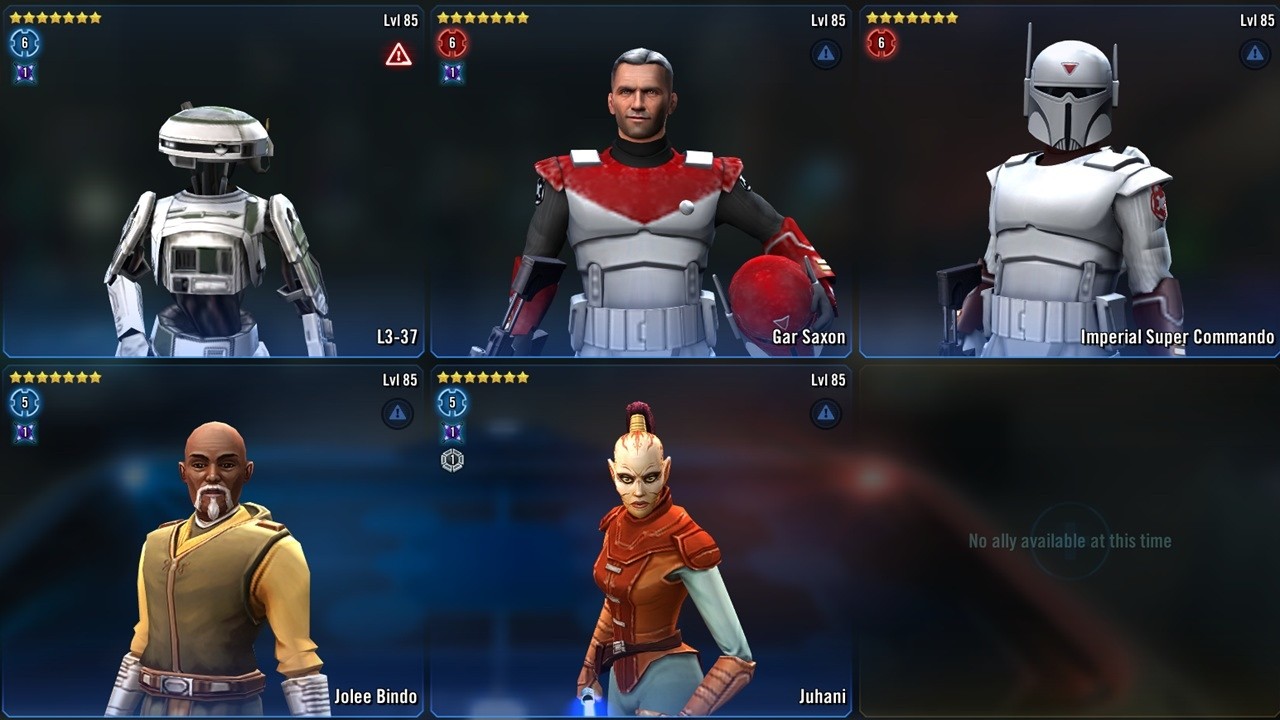 Co zbieram w SWGOH w lutym?