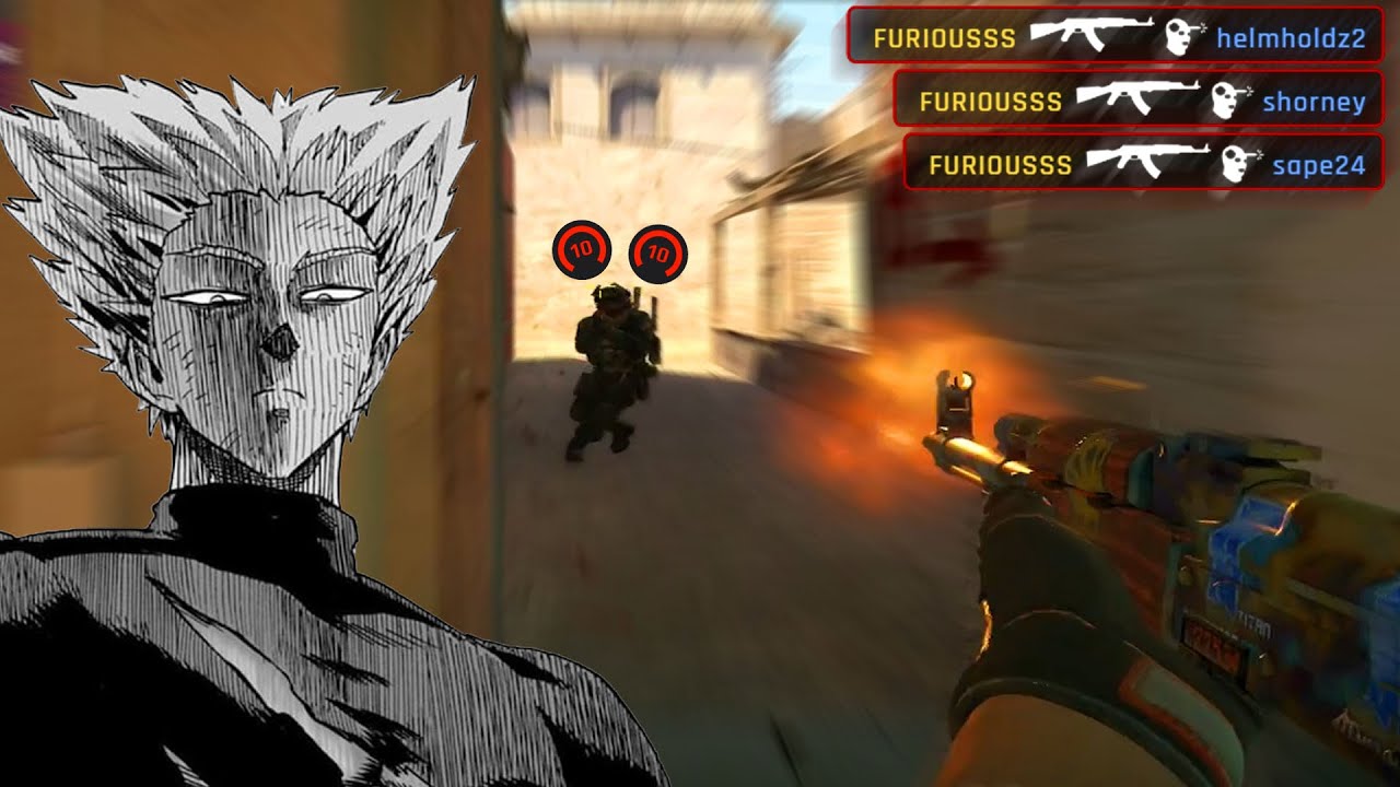 FURIOUSSS играет в FACEIT со своими зрителями