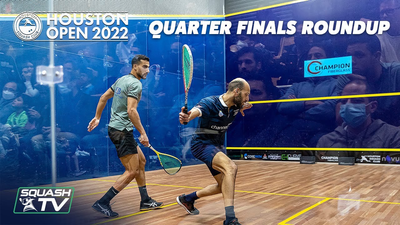 Squash: Houston Open 2022 - Quarter Final Roundup