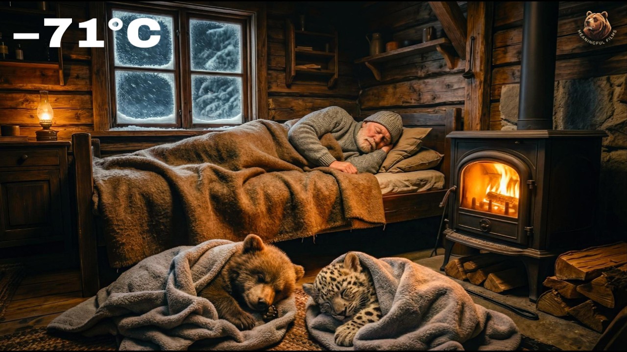 A Peaceful Night Turned Into a Rescue &ndash; Old Man Saves Bear Cub and Snow Leopard