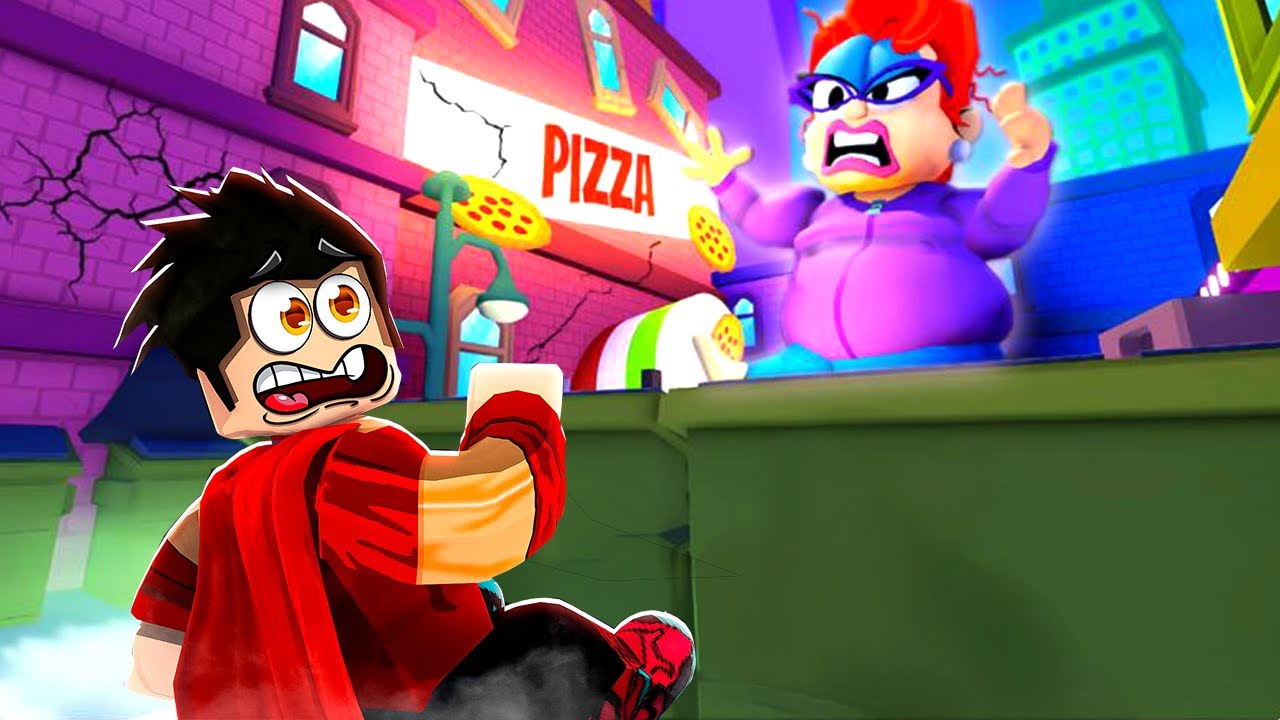 KIZGIN KEDİ KADIN BENİ KOVALADI! - Roblox Escape Crazy Cat Lady Obby