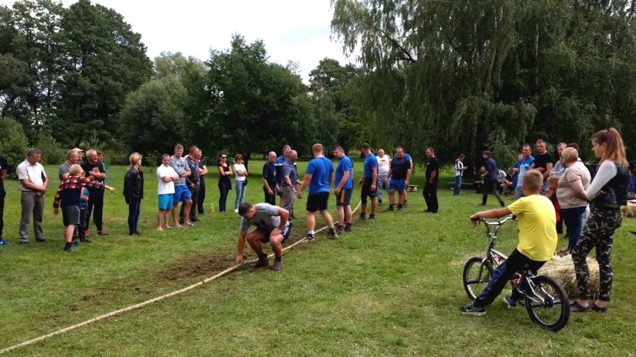 Virvės traukimo finalas. Krinčinas - Daujėnai 2016