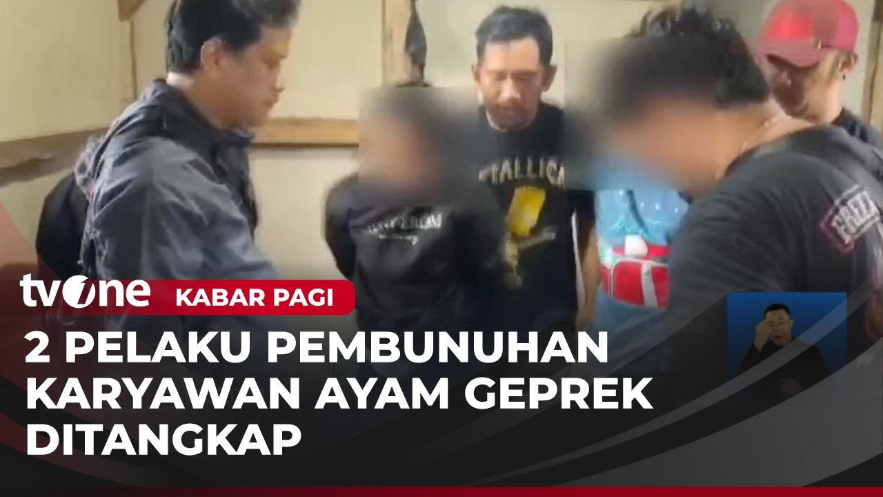 Polisi Tangkap 2 Pelaku Kasus Mayat Pegawai Ayam Geprek Dalam Freezer | Kabar Pagi