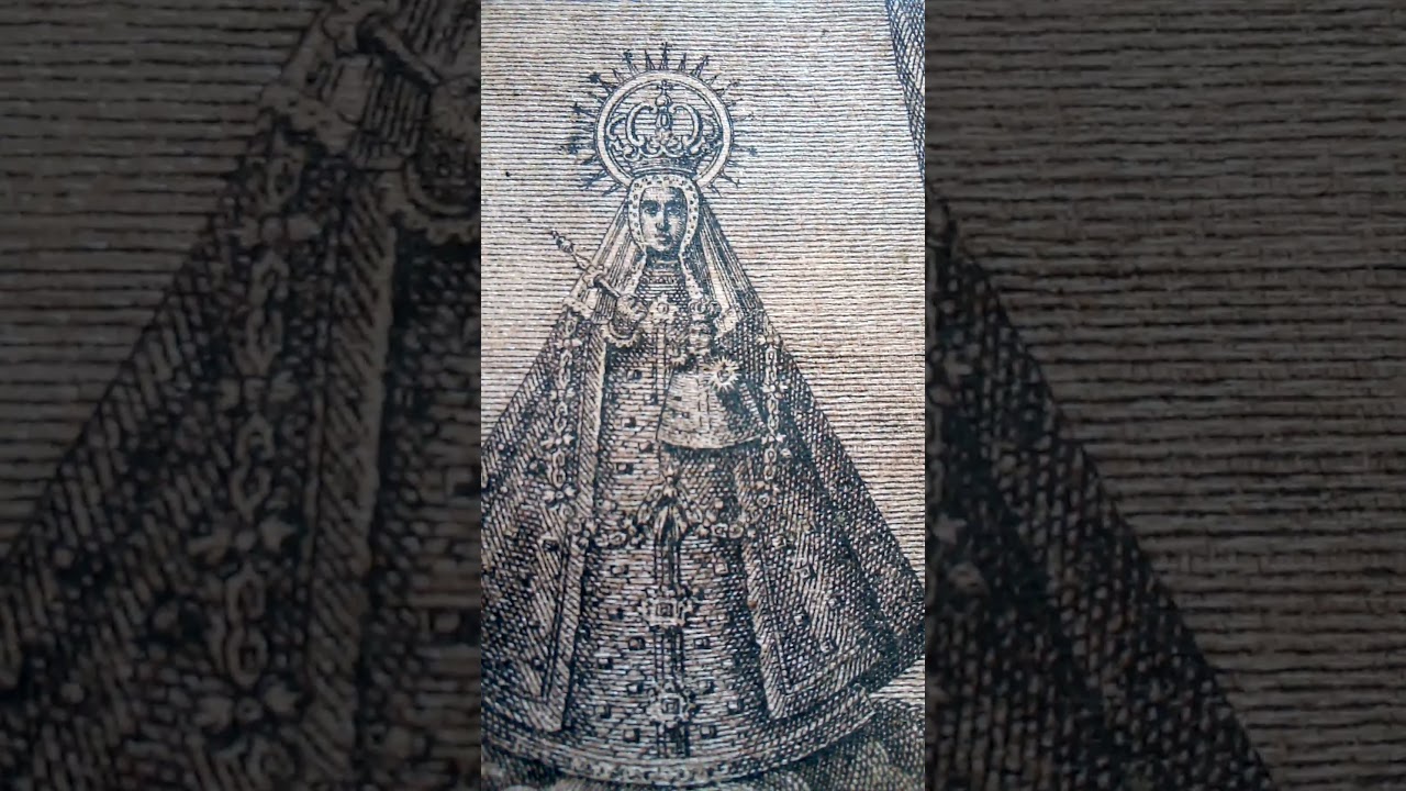 #interesatur - Lienzo con la imagen de la Virgen de Guadalupe de Extremadura, España