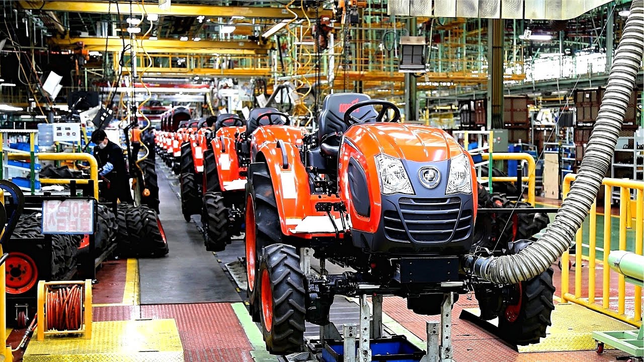South Korean tractors Factory:  production Daedong/Kioti, TYM, LS Mtron