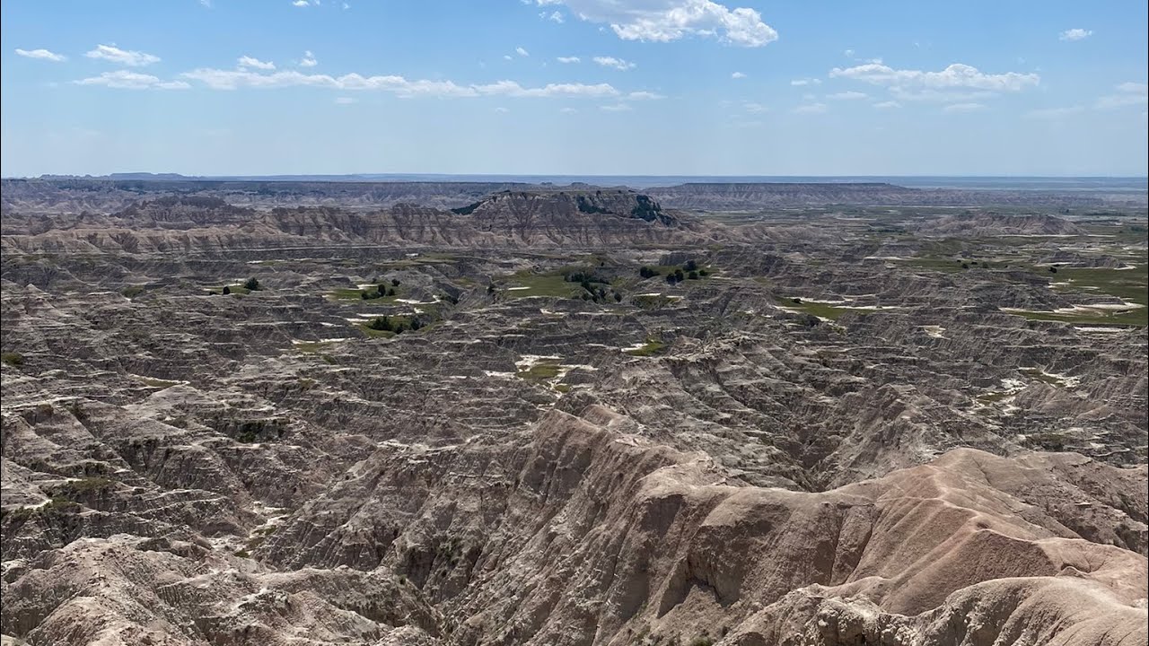 Badlands National Park in July