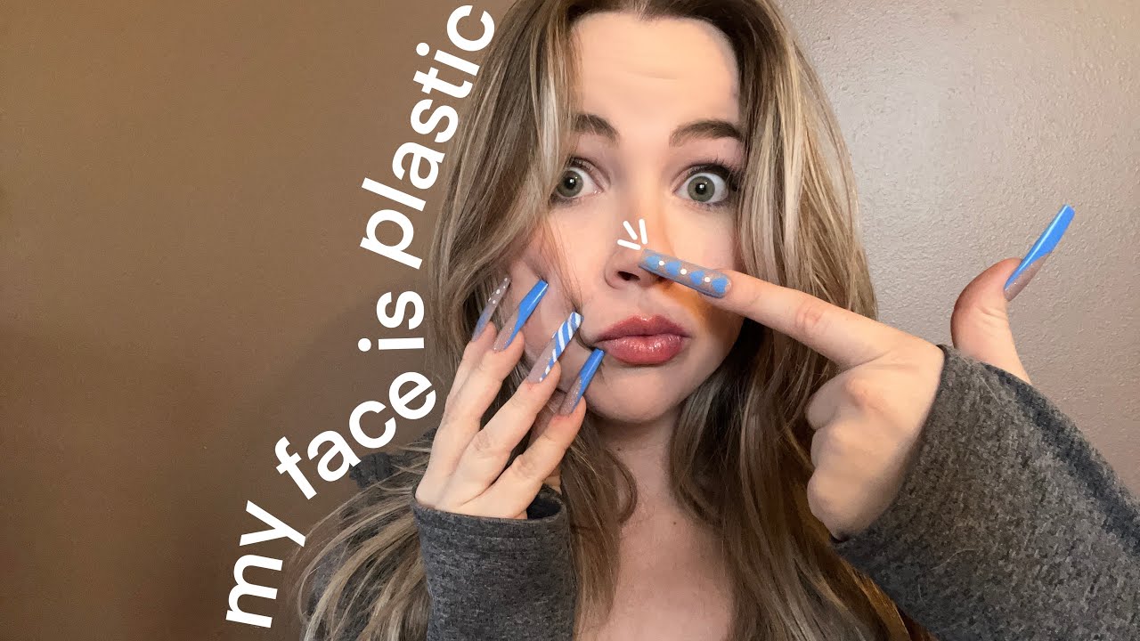 My Face Is Plastic AGAIN!? - ASMR
