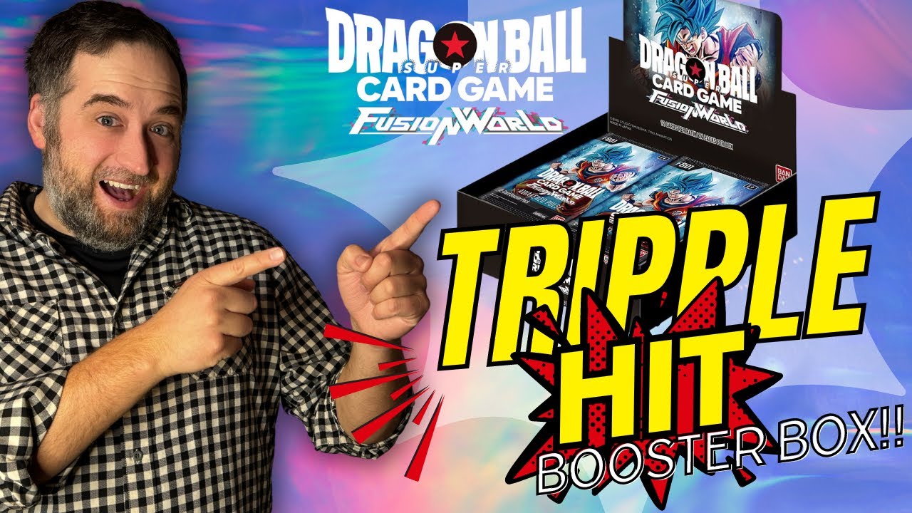 Triple Hit Booster Box! Dragon Ball Super Fusion World!