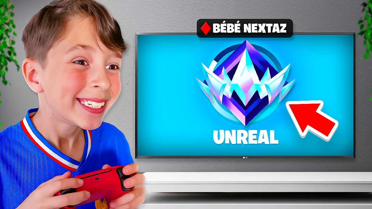 Mon PETIT FR&Egrave;RE passe UNREAL en SOLO ! (8 ans)