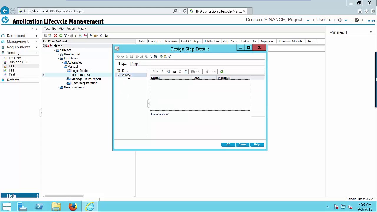 HP ALM - Testing