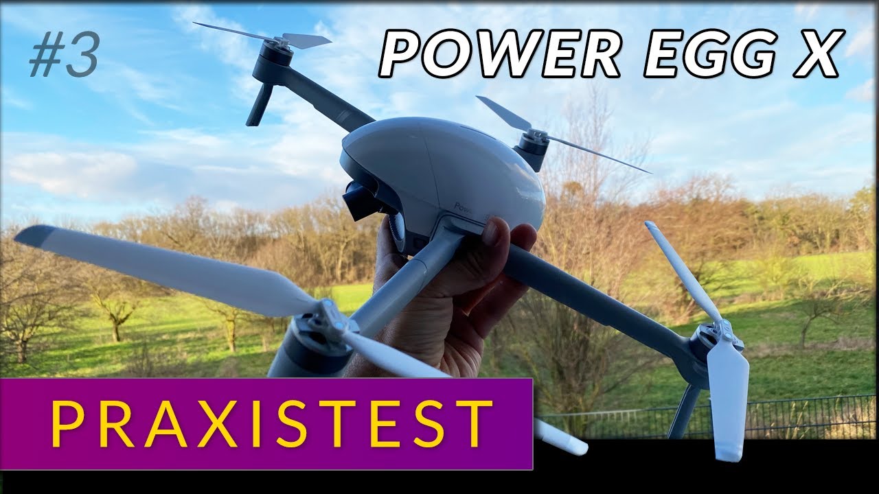 Poweregg-X Test / Review mit Problemen - die wasserdichte Drohne von Powervision