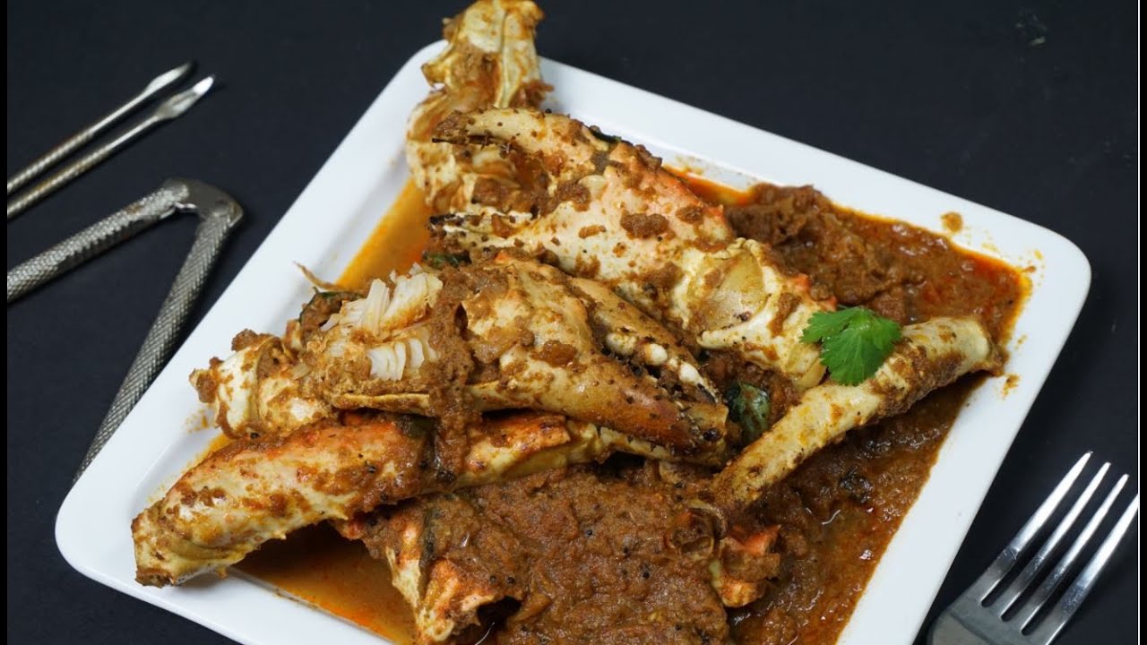 Chettinad Crab Masala / Crab Curry