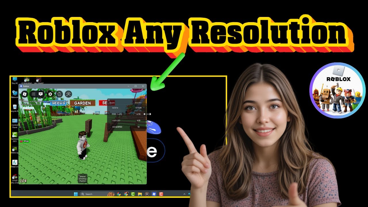 Как играть в Roblox на ПК в любом разрешении &mdash; для начинающих